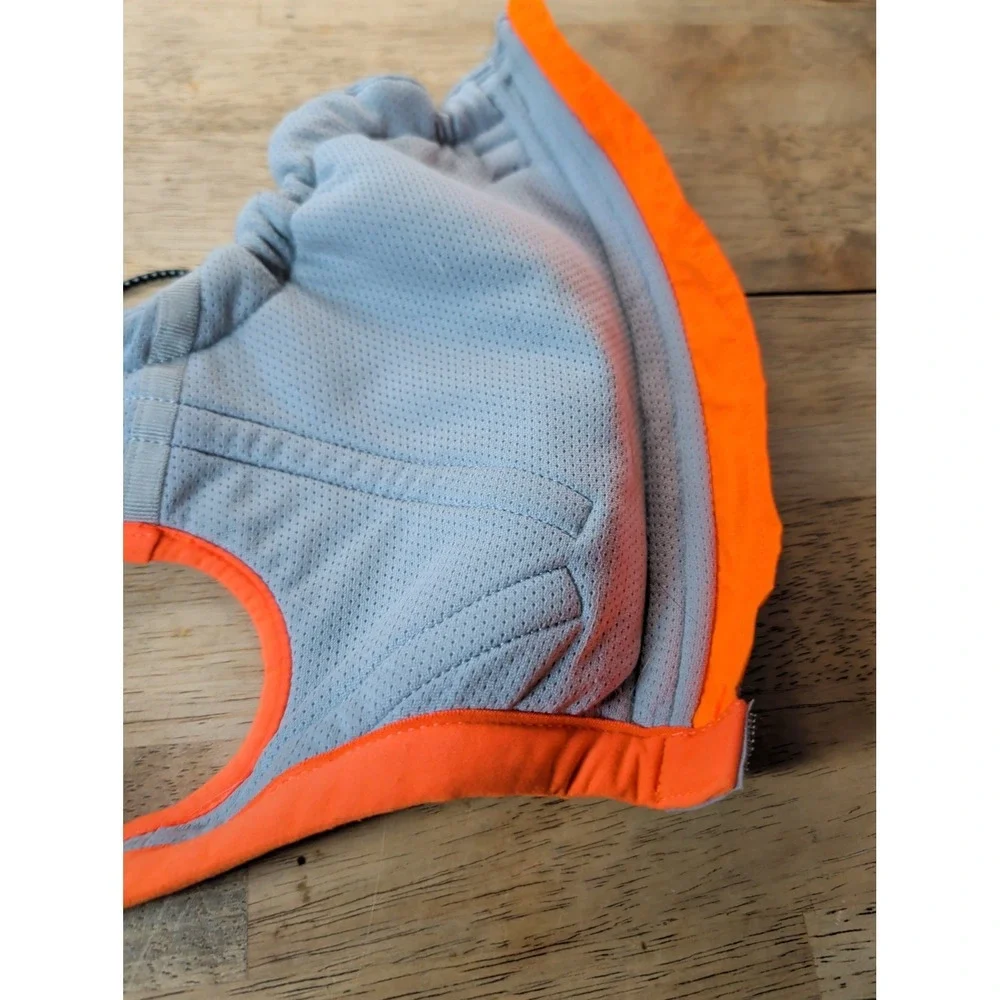 Truelove Dog Cooling Harness for Summer, Adjustable, XS, Gray & Orange